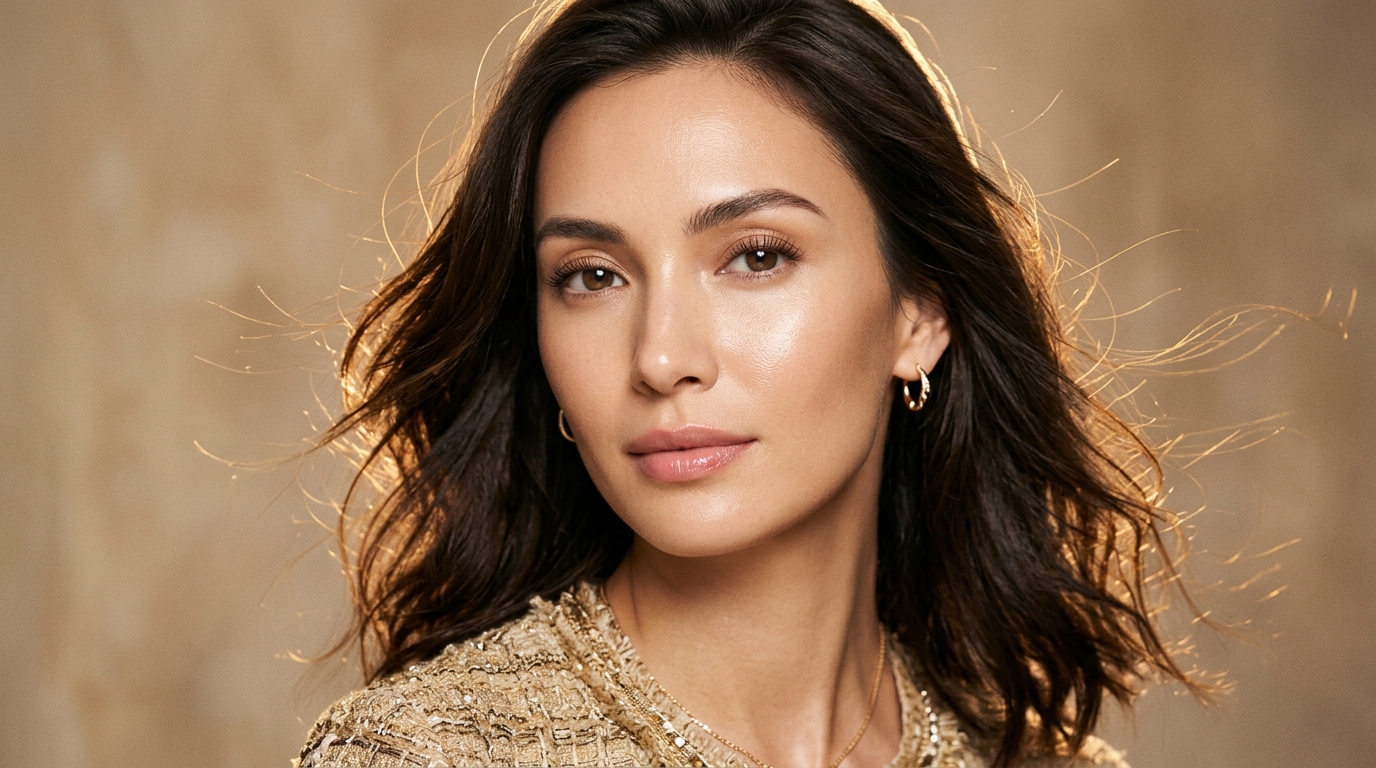 Radiant glowing skin